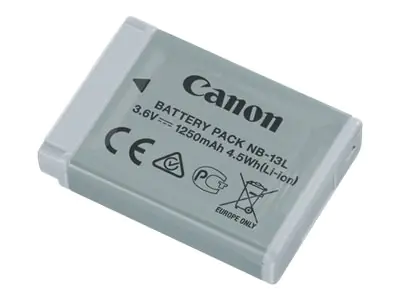 Canon Battery Pack NB-13L - Batterie - Li-Ion - 1250 mAh - für PowerShot G1, G5, G7, G9, SX620, SX720, SX730, SX740