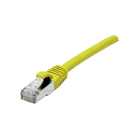 Azenn Connect EXC 858429, 25 m, Cat6a, S/FTP (S-STP), RJ-45, RJ-45, Gelb