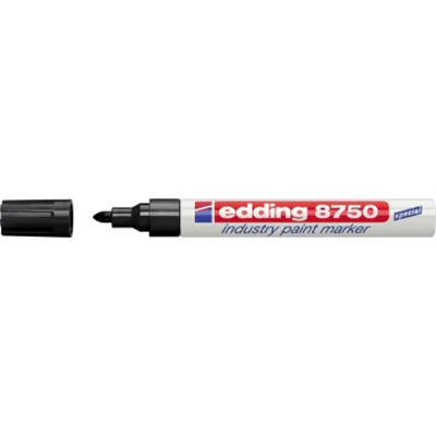 edding Industrie Lackmarker 8750 4-8750001 2-4mm Rundspitze sw edding Industrie Lackmarker 8750 4-8750001 2-4mm Rundspitze sw