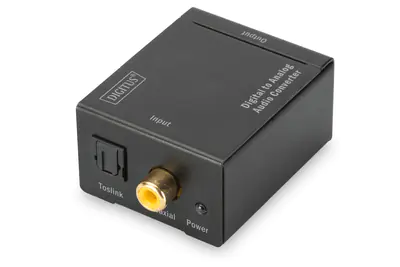 DIGITUS DS-40133 - Audio-Digital-Analog-Wandler - Schwarz