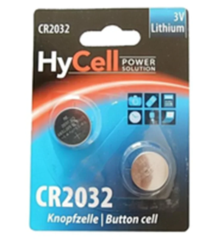 Ansmann 5020202, Einwegbatterie, CR2032, Lithium, 3 V, 2 Stück(e), Knopf/Münze