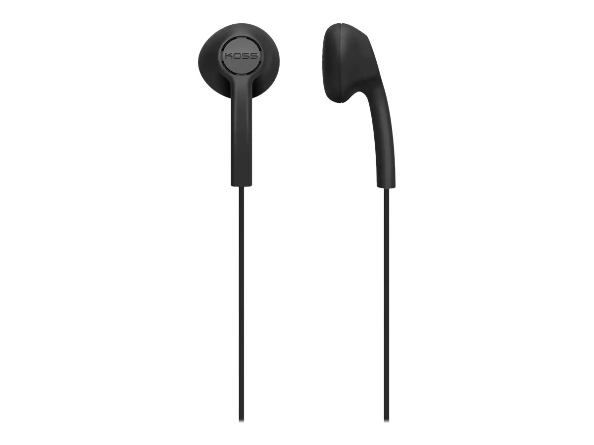 Koss KE5 - Ohrhörer - Ohrstöpsel - kabelgebunden - 3,5 mm Stecker - Schwarz Koss KE5 - Ohrhörer - Ohrstöpsel - kabelgebunden - 3,5 mm Stecker - Schwarz