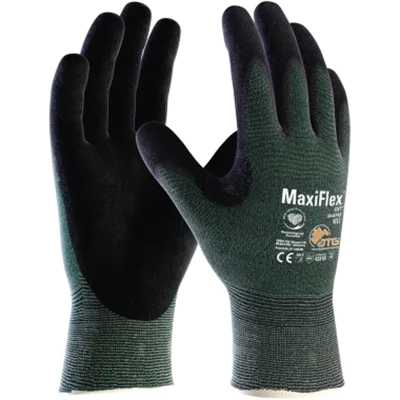 MaxiFlex® Arbeitshandschuhe CutT 10 Nylon/Glasfaser grün/schwarz MaxiFlex® Arbeitshandschuhe CutT 10 Nylon/Glasfaser grün/schwarz