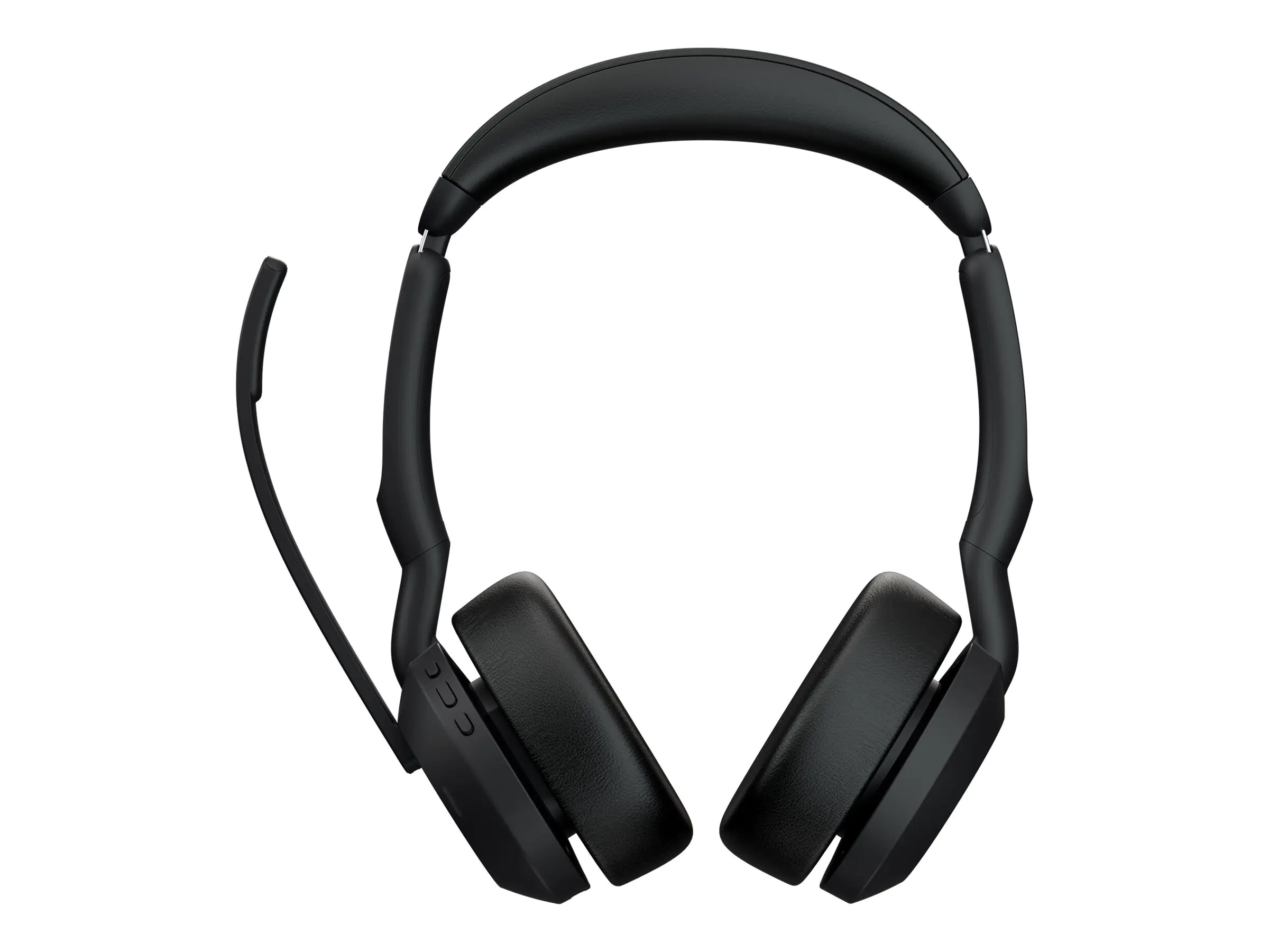 Jabra Evolve2 55 MS Stereo - Headset - On-Ear - Bluetooth - kabellos - aktive Rauschunterdrückung - USB-A - Schwarz - mit Ladestation - Zoom Certified, Cisco Webex Certified, Optimized for Microsoft Teams, Alcatel-Lucent-zertifiziert, Avaya Certified, Uni Jabra Evolve2 55 MS Stereo - Headset - On-Ear - Bluetooth - kabellos - aktive Rauschunterdrückung - USB-A - Schwarz - mit Ladestation - Zoom Certified, Cisco Webex Certified, Optimized for Microsoft Teams, Alcatel-Lucent-zertifiziert, Avaya Certified, Uni