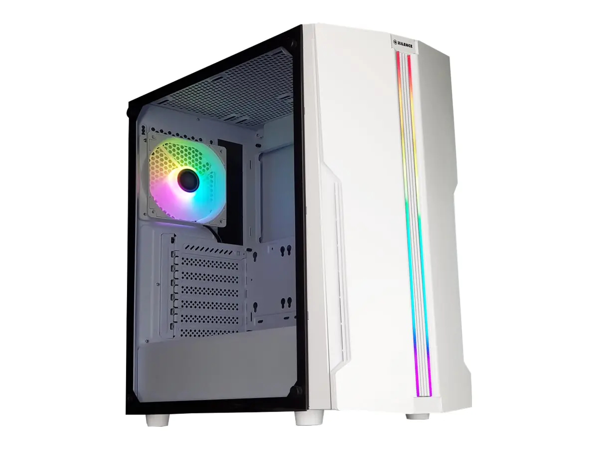 Xilence Performance C X502 - Mid tower - ATX - Seitenteil mit Fenster (gehärtetes Glas) X512.W.RGB