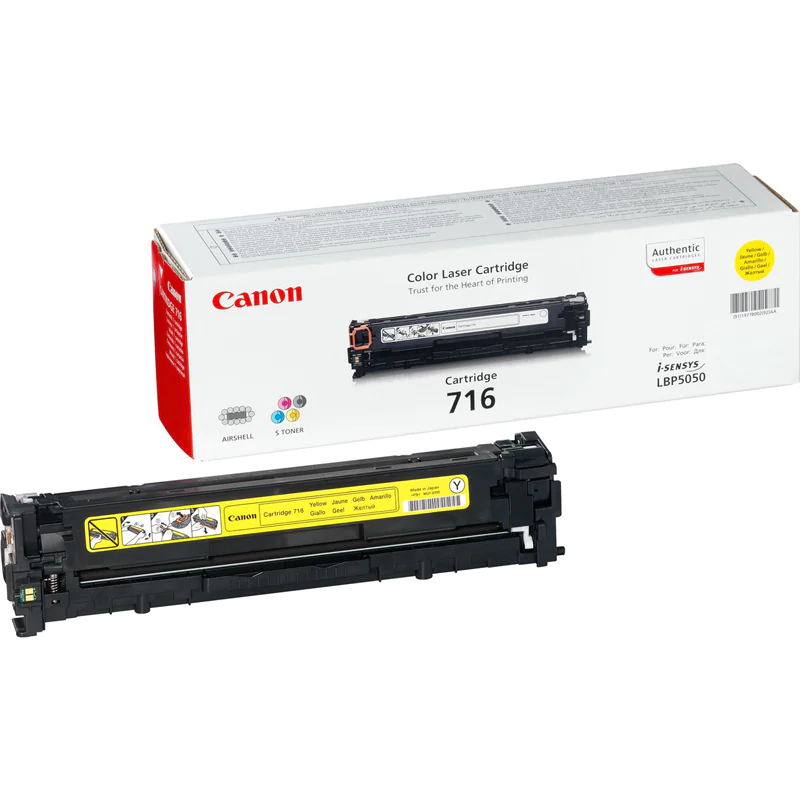 Canon 716 Yellow - Gelb - original - Tonerpatrone 1977B002