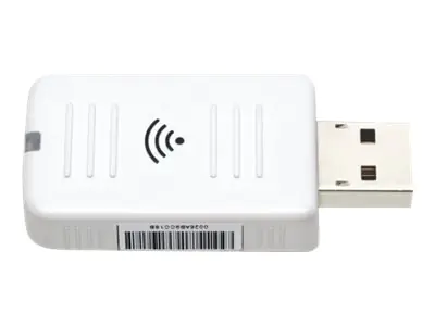 Epson ELPAP10 - Netzwerkadapter - 802.11b/g/n - für Epson CB-X05, EB-L1060, L1065, L1070, L1075, L30002, Pro L30000; EpiqVision Ultra LS500 Epson ELPAP10 - Netzwerkadapter - 802.11b/g/n - für Epson CB-X05, EB-L1060, L1065, L1070, L1075, L30002, Pro L30000; EpiqVision Ultra LS500