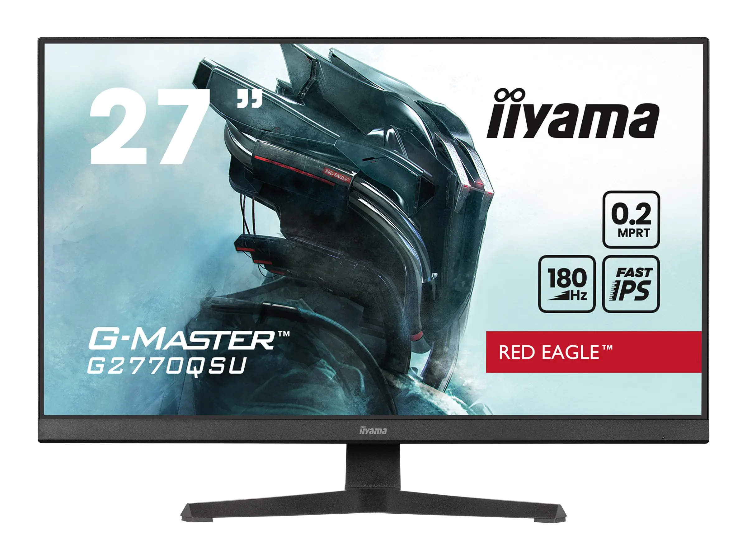 Iiyama G-MASTER Red Eagle G2770QSU-B6 - LED-Monitor - Gaming - 68.6 cm (27") Iiyama G-MASTER Red Eagle G2770QSU-B6 - LED-Monitor - Gaming - 68.6 cm (27")