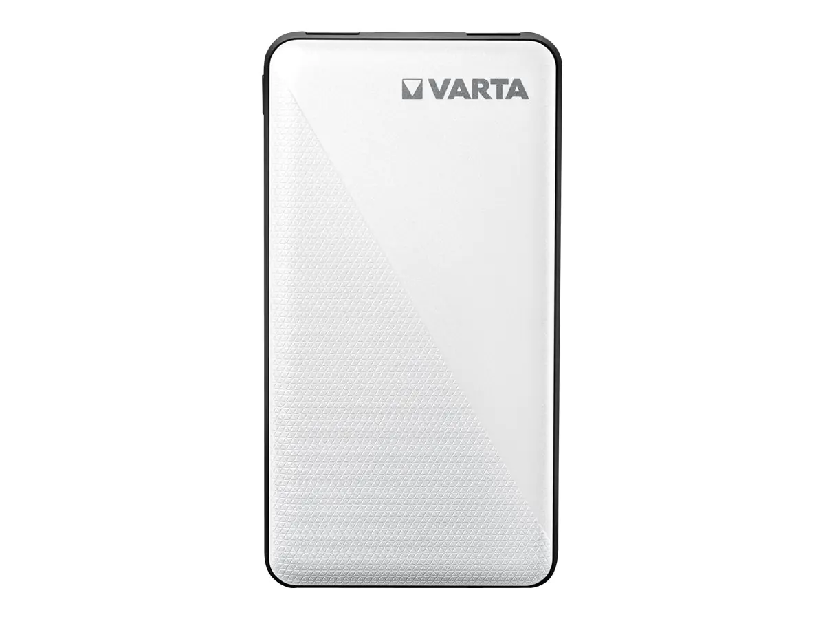 Varta Energy - Powerbank - 10000 mAh - 37 Wh - 15 Watt - 3 Ausgabeanschlussstellen (2 x USB, USB-C) 57976101111