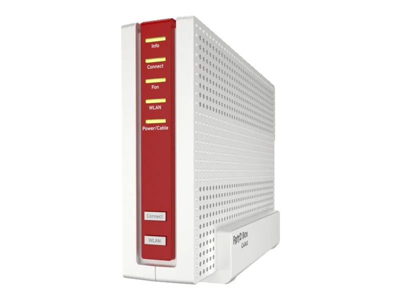 AVM FRITZ!Box 6690 Cable - Wireless Router - Kabelmodem 4-Port-Switch - 1GbE, 2.5GbE - Wi-Fi 6 - Dual-Band - VoIP-Telefonadapter (DECT) AVM FRITZ!Box 6690 Cable - Wireless Router - Kabelmodem 4-Port-Switch - 1GbE, 2.5GbE - Wi-Fi 6 - Dual-Band - VoIP-Telefonadapter (DECT)