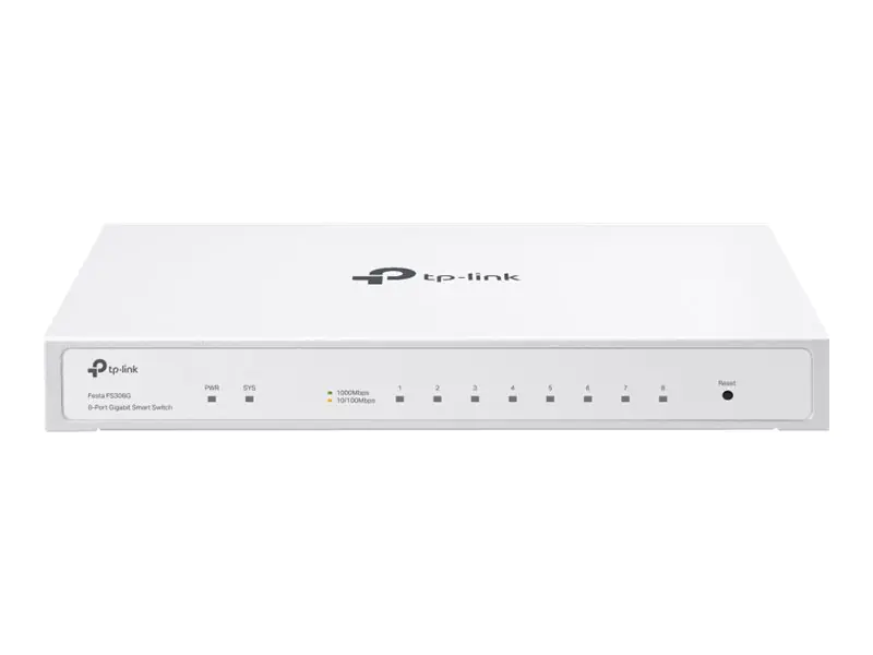 TP-LINK 8-Port Gigabit Smart Switch - Switch - 0,1 Gbps