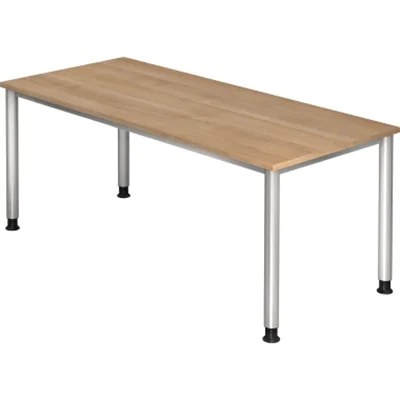Hammerbacher Schreibtisch VHS19/N/S 180x80cm nussbaum Hammerbacher Schreibtisch VHS19/N/S 180x80cm nussbaum