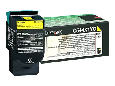Lexmark Besonders hohe Ergiebigkeit - Gelb C544X1YG