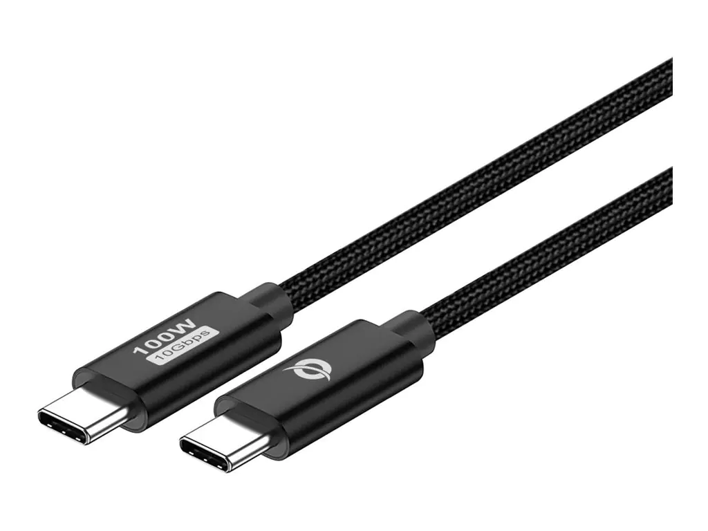 Conceptronic Kabel USB-C 3.0 -> C St/St 1.20m 5A 10Gbps sw - Kabel - Digital/Daten