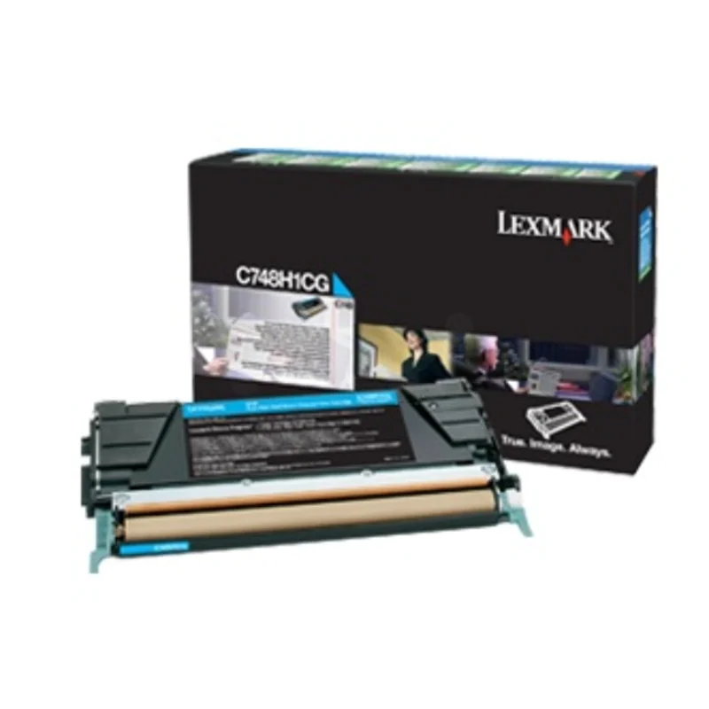 Lexmark Cyan - original - Tonerpatrone Lexmark C748H3CG