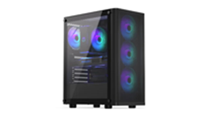 ENDORFY Ventum 200 ARGB - Mid tower - ATX - Seitenteil mit Fenster (gehärtetes Glas) EY2A014