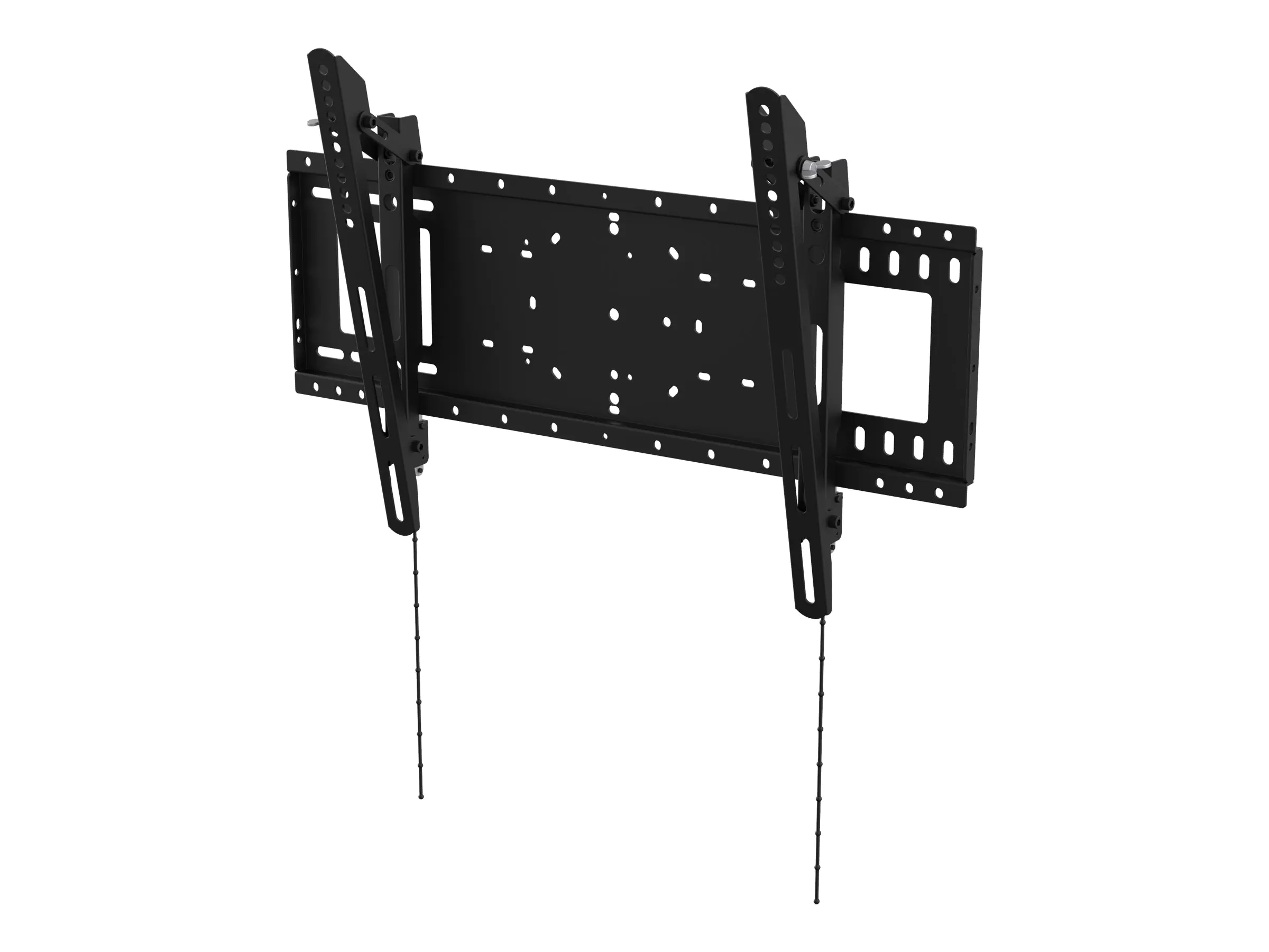 Vision VFM-W6X4T - Klammer - neigen - für Flachbildschirm - kaltgewalzter Stahl - Schwarz - Bildschirmgröße: 94-190.5 cm (37"-75") - Wandmontage