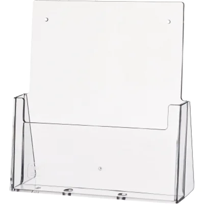 helit Prospekthalter H2352302 DIN A4 1Fach PS glasklar helit Prospekthalter H2352302 DIN A4 1Fach PS glasklar