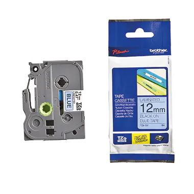 Brother TZe-531 - Schwarz auf Blau - Rolle (1,2 cm x 8 m) 1 Kassette(n) laminiertes Band - für Brother PT-D210, D600, H110, P750, P950; P-Touch Cube PT-P300; P-Touch Cube Pro PT-P910 Brother TZe-531 - Schwarz auf Blau - Rolle (1,2 cm x 8 m) 1 Kassette(n) laminiertes Band - für Brother PT-D210, D600, H110, P750, P950; P-Touch Cube PT-P300; P-Touch Cube Pro PT-P910