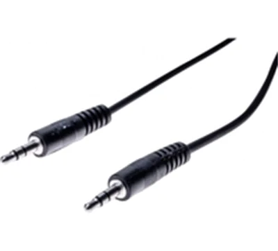 exertis Connect EXC 108567 - 3.5mm - Männlich - 3.5mm - Männlich - 5 m - Schwarz exertis Connect EXC 108567 - 3.5mm - Männlich - 3.5mm - Männlich - 5 m - Schwarz