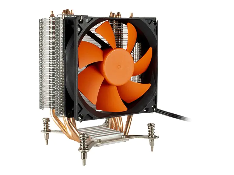 Argus SU-200B - Prozessor-Luftkühler - (für: LGA1156, LGA1366, LGA1155, LGA1150, LGA1151, LGA1200) - Sockel aus Kupfer mit Kühlrippen aus Aluminium - 92 mm