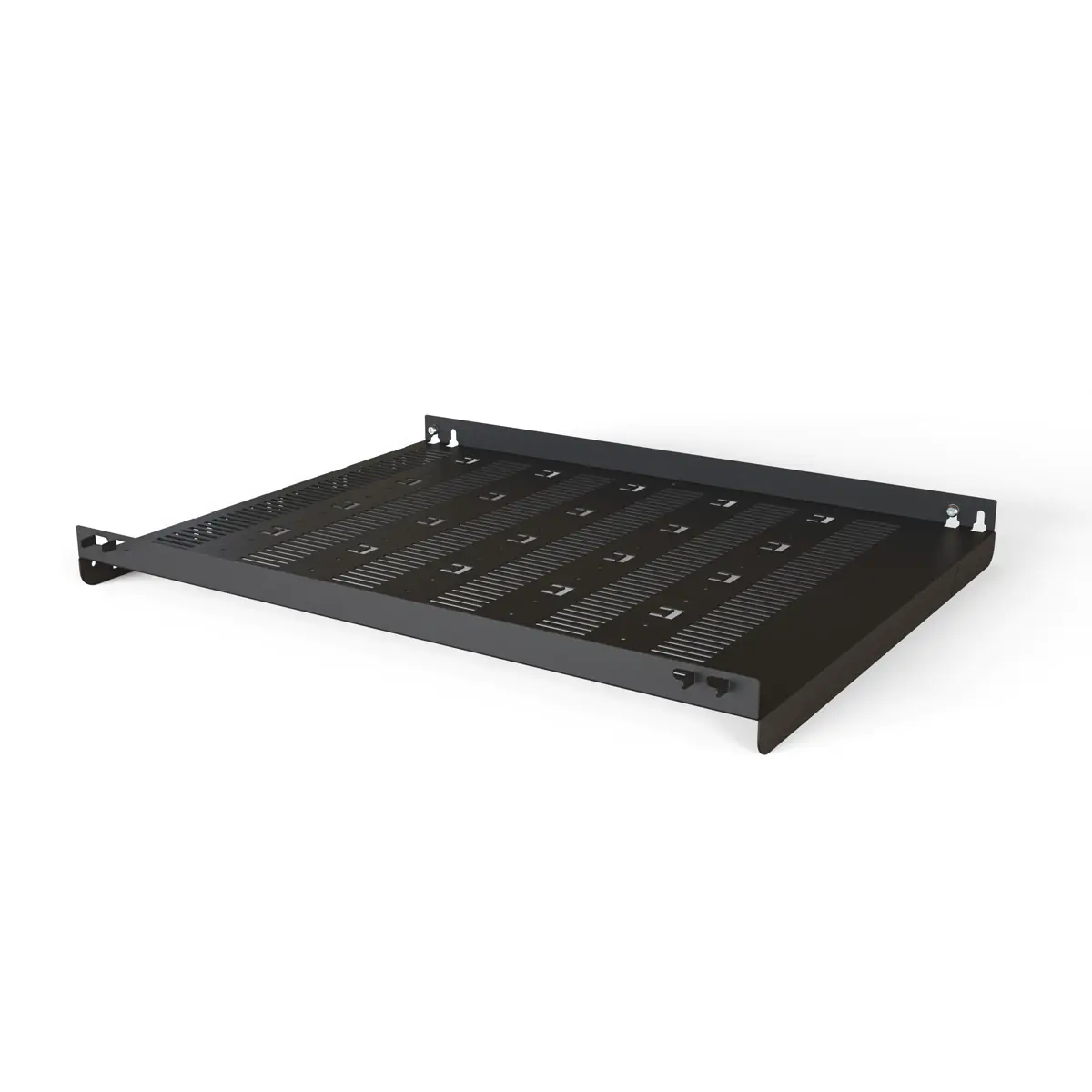 SCHROFF SHELF STAT.19" 800D RAL7021