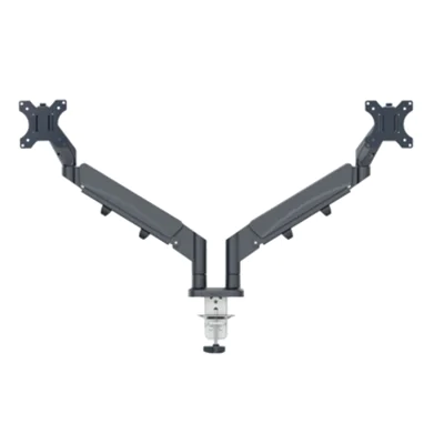 Leitz Monitorschwenkarm Ergo 2 x 9kg Metall/Kunststoff samtgrau