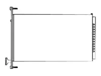 SCHROFF Blindabdeckung - Vorderseite - 8U 31006677