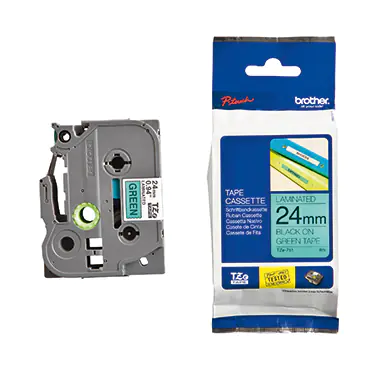 Brother TZe-751 - Schwarz auf Grün - Rolle (2,4 cm x 8 m) 1 Kassette(n) laminiertes Band - für Brother PT-D600; P-Touch PT-3600, D800, E550, P750, P900, P950; P-Touch Cube Plus PT-P710 Brother TZe-751 - Schwarz auf Grün - Rolle (2,4 cm x 8 m) 1 Kassette(n) laminiertes Band - für Brother PT-D600; P-Touch PT-3600, D800, E550, P750, P900, P950; P-Touch Cube Plus PT-P710
