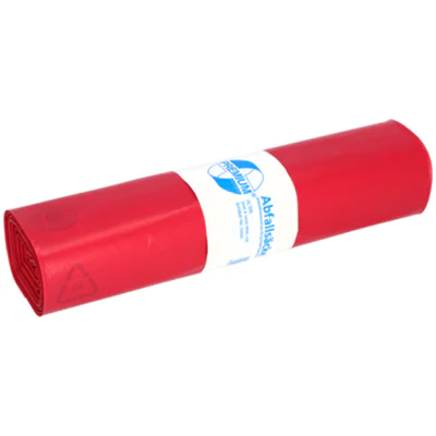 PREMIUM Müllsack Typ 60 70 x 100 cm (B x H) 120l LDPE, 78 % recycelt rot 25 St./Pack. PREMIUM Müllsack Typ 60 70 x 100 cm (B x H) 120l LDPE, 78 % recycelt rot 25 St./Pack.