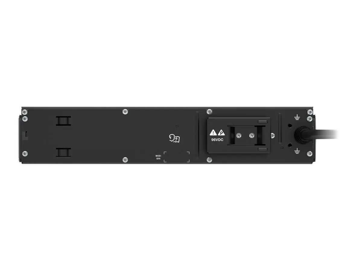APC Smart-UPS SRT 96V 3kVA RM Battery Pack - Batteriegehäuse (Rack - einbaufähig) - 2 x Batterie - Bleisäure - 2U - Schwarz - für P/N: AR3003, AR3003SP, AR3006, AR3006SP, AR3103, AR3103SP, AR3106, AR3106SP, SRT1500XLI