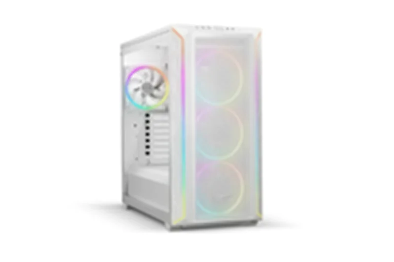 be quiet! SHADOW BASE 800 FX - Midi-Tower - E-ATX - Seitenteil mit Fenster (gehärtetes Glas) - keine Spannungsversorgung (ATX / PS/2) - weiß - USB/Audio