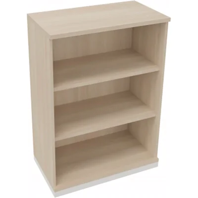 Regal 3OH B800xT442xH1133mm Silberaluminium/Akazie Regal 3OH B800xT442xH1133mm Silberaluminium/Akazie