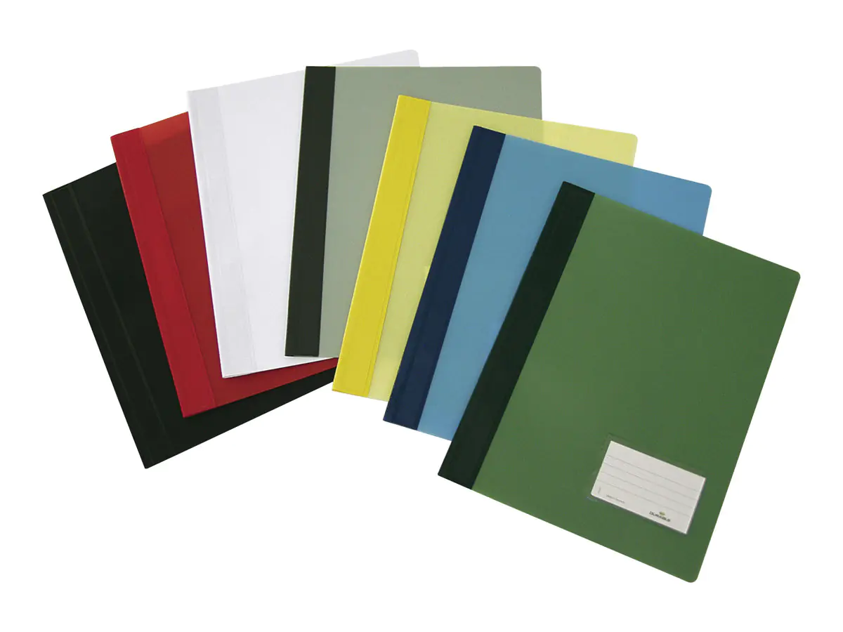 DURABLE Schnellhefter DURALUX 268004 DIN A4 Hartfolie gelb