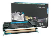 Lexmark Cyan - original - Tonerpatrone LCCP C734A1CG