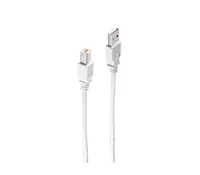 ShiverPeaks 1.8m USB 2.0 A - USB 2.0 B - 1,8 m - USB A - USB B - 2.0 - Männlich/Männlich - Grau