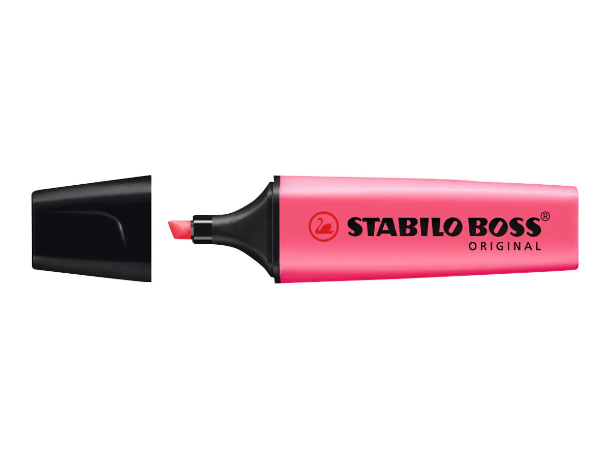 STABILO BOSS ORIGINAL - Textmarker - Pink Pastell 70/129