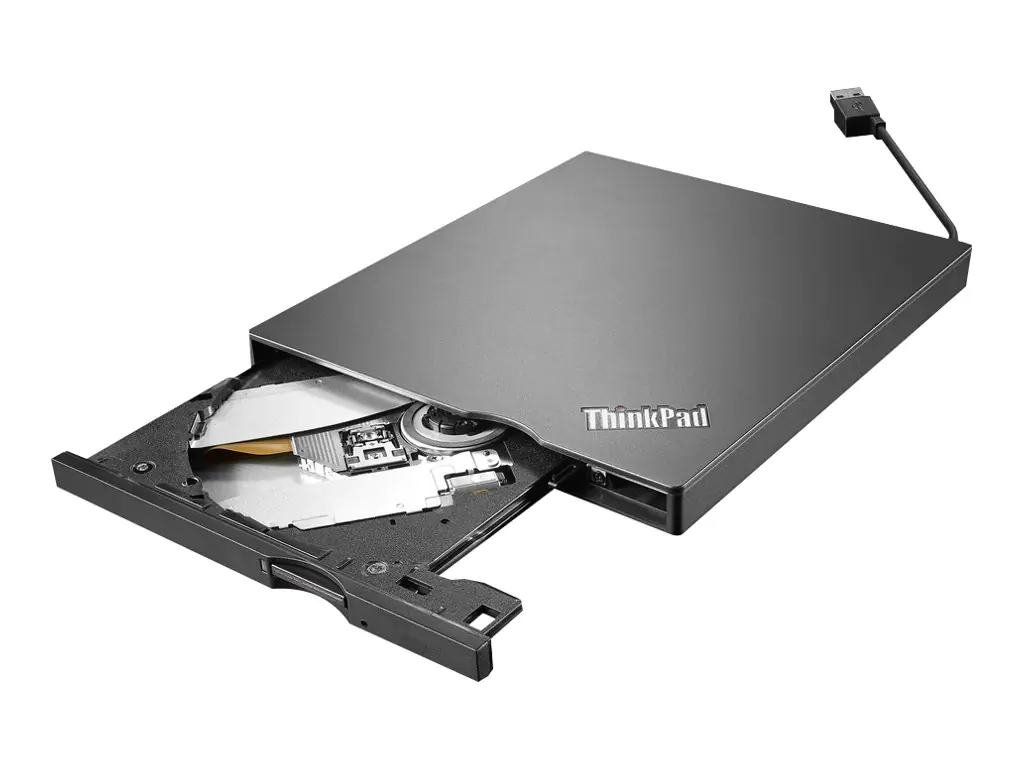Lenovo ThinkPad UltraSlim USB DVD Burner - Laufwerk - DVD±RW (±R DL) / DVD-RAM - SuperSpeed USB 3.0 - extern - CRU