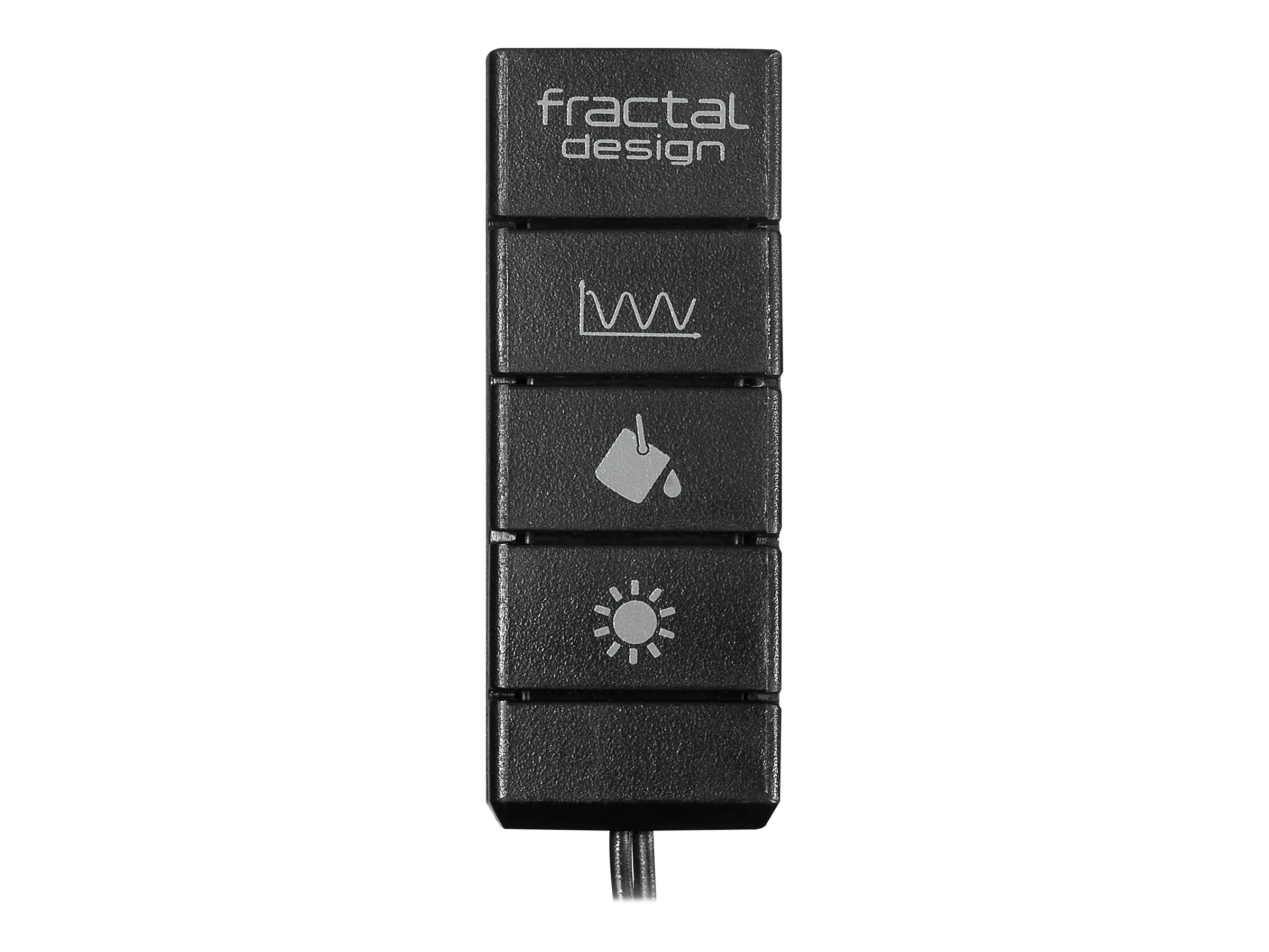 Fractal Design Adjust R1 - Lüfter LED-REgler - 5 V - Schwarz