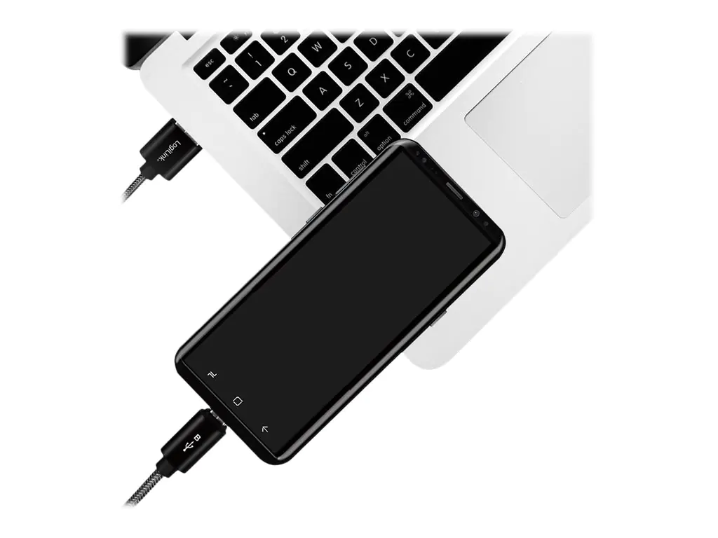 LogiLink - USB-Kabel - USB (M) zu Micro-USB Type B (M) - USB 2.0 - 1 m - Grau
