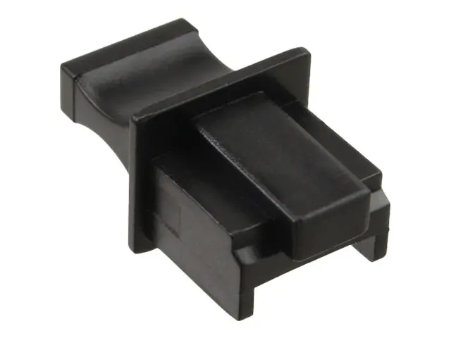 InLine - Schutzumschlag - Schwarz (Packung mit 100)