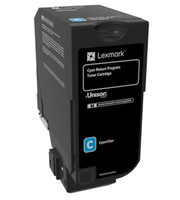 Lexmark Hohe Ergiebigkeit - Cyan - original 84C2HC0
