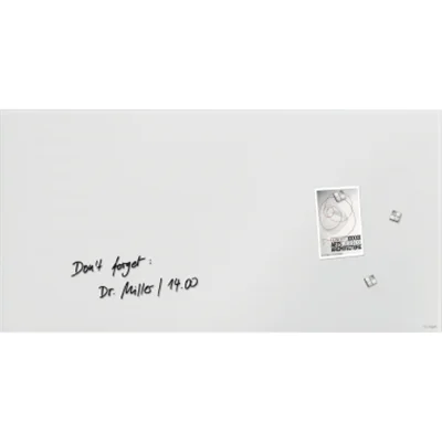 SIGEL Glasboard Artverum 100 x 65 x 1,5 cm (B x H x T) Tafel magnethaftend inkl. 3 extra starke SuperDym-Magnete Sicherheitsglas super-weiß SIGEL Glasboard Artverum 100 x 65 x 1,5 cm (B x H x T) Tafel magnethaftend inkl. 3 extra starke SuperDym-Magnete Sicherheitsglas super-weiß
