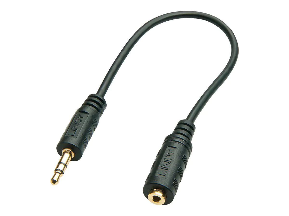 Lindy Premium - Audio-Adapter - 0.08 mm² - mini-phone 35699