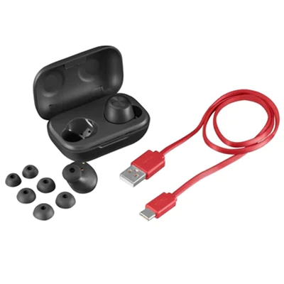 Hama Kopfhörer Passion Chop In-Ear Smartphone 10m Akku inkl. Ladebox, Ladegerät, 3 Paar Silikon-Ohrpolster (S/M/L), USB-C Ladekabel schwarz Hama Kopfhörer Passion Chop In-Ear Smartphone 10m Akku inkl. Ladebox, Ladegerät, 3 Paar Silikon-Ohrpolster (S/M/L), USB-C Ladekabel schwarz