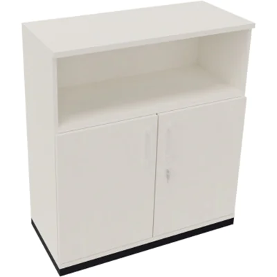 Kombischrank 2OH Tür 1OH Regal B1000xT442xH1133mm an/Weiß Kombischrank 2OH Tür 1OH Regal B1000xT442xH1133mm an/Weiß