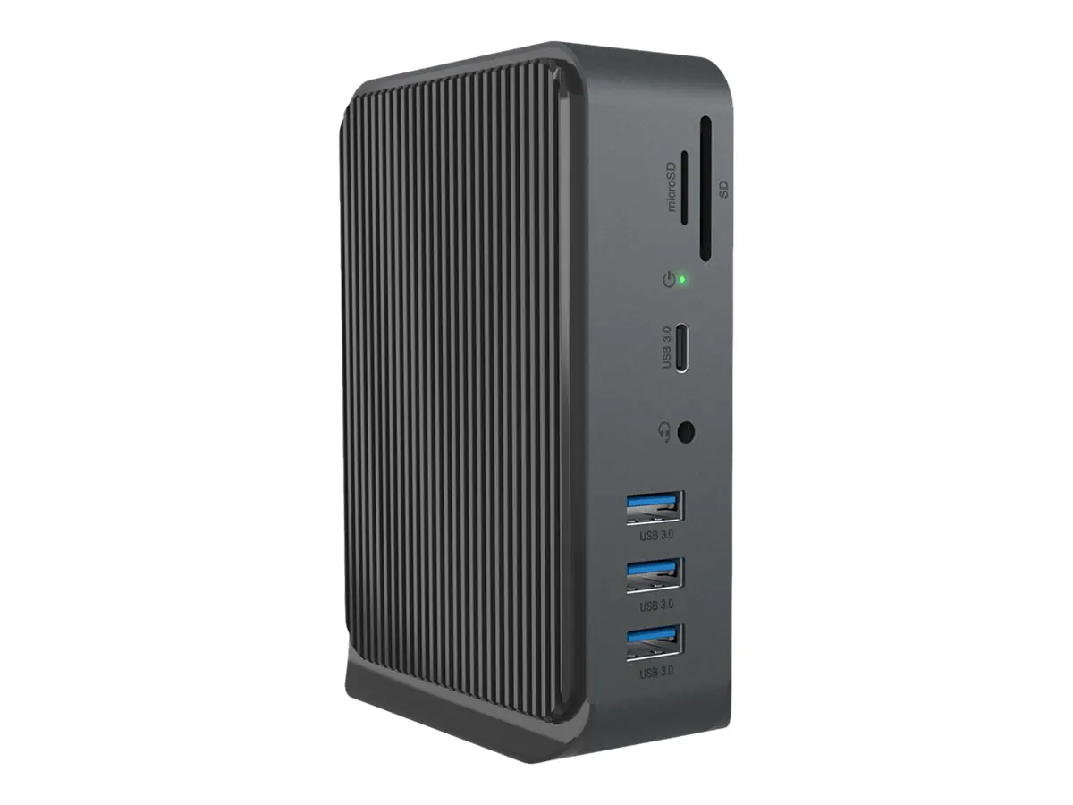 ICY BOX IB-DK2261AC - Dockingstation - USB-C / USB-A - HDMI - 1GbE - 24 Watt