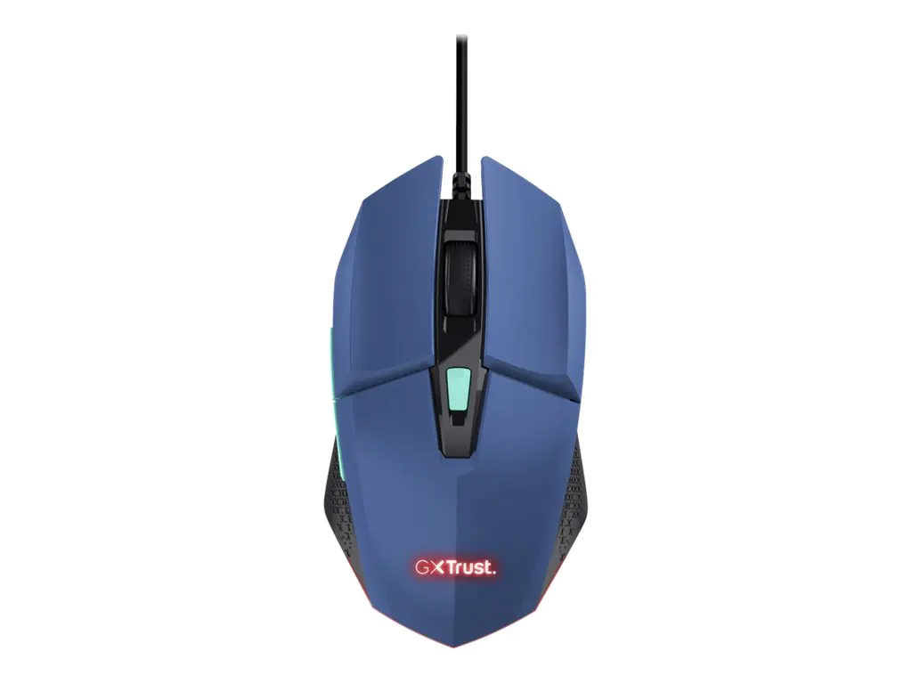 Trust GXT 109P Felox - Maus - beleuchtet Gaming - 6 Tasten - kabelgebunden - USB - brillantblau Trust GXT 109P Felox - Maus - beleuchtet Gaming - 6 Tasten - kabelgebunden - USB - brillantblau
