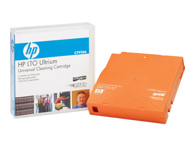 HPE Ultrium Universal Cleaning Cartridge - LTO Ultrium - orange - Reinigungskassette - für HPE T950, T950 3, T950 6; StoreEver MSL2024, MSL3040, MSL4048, MSL6480; SureStore Ultrium HPE Ultrium Universal Cleaning Cartridge - LTO Ultrium - orange - Reinigungskassette - für HPE T950, T950 3, T950 6; StoreEver MSL2024, MSL3040, MSL4048, MSL6480; SureStore Ultrium