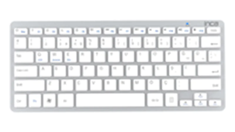 Cian Technology GmbH Inca IBK-569BT, Kabellos, Bluetooth, Metallisch, Silber